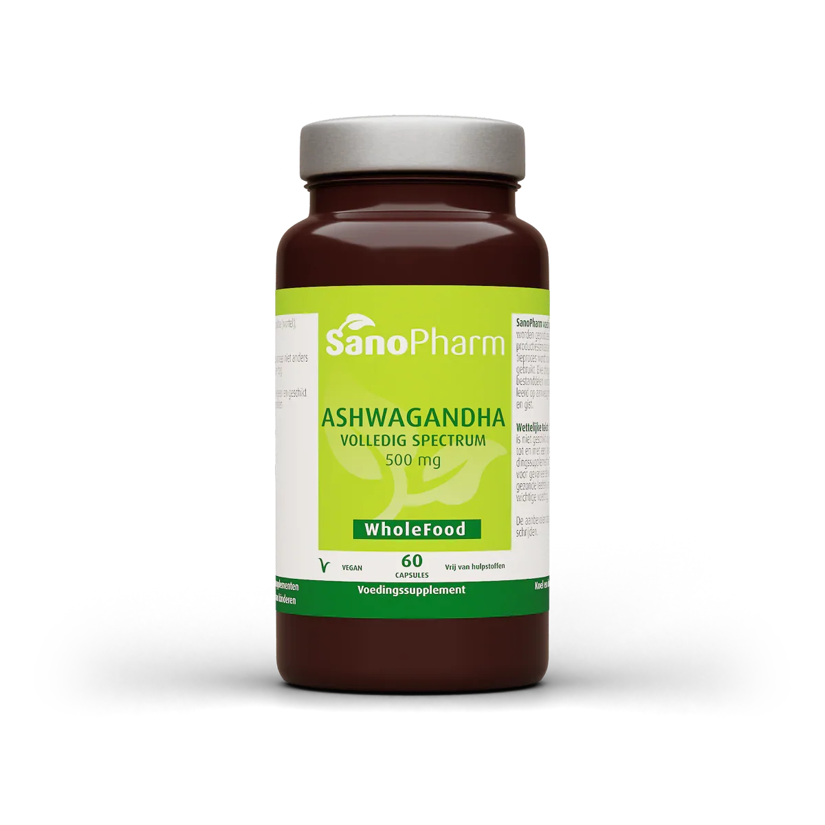 SanoPharm Ashwagandha wholefood 60 Capsules