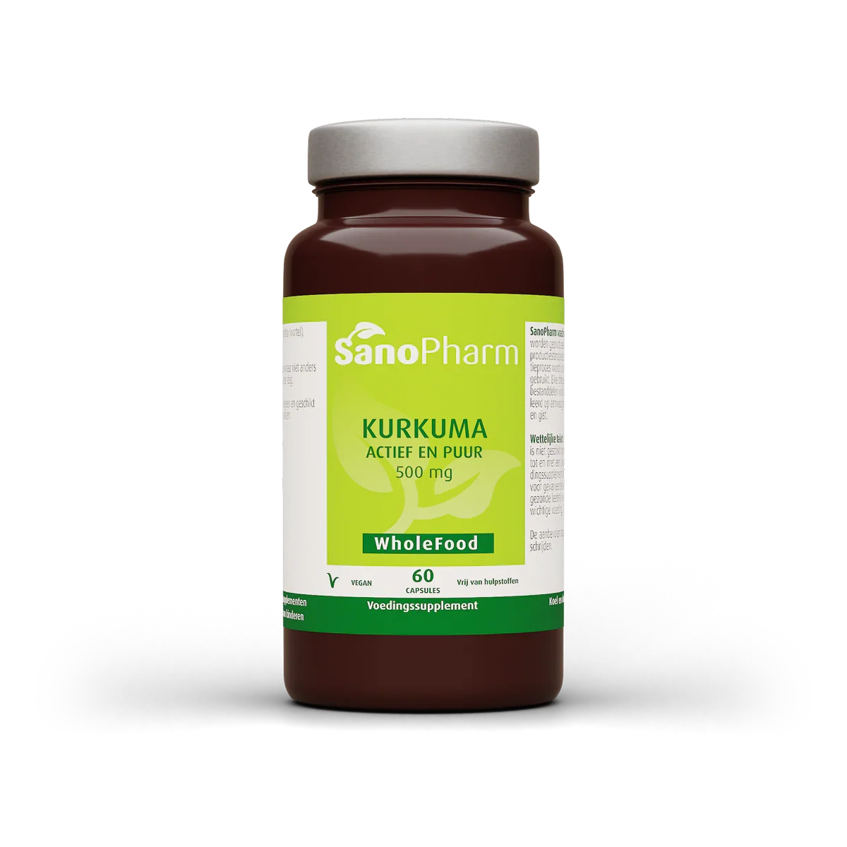 SanoPharm Kurkuma wholefood 60 Capsules