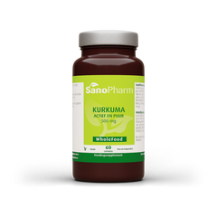 SanoPharm Kurkuma wholefood 60.00 Capsules