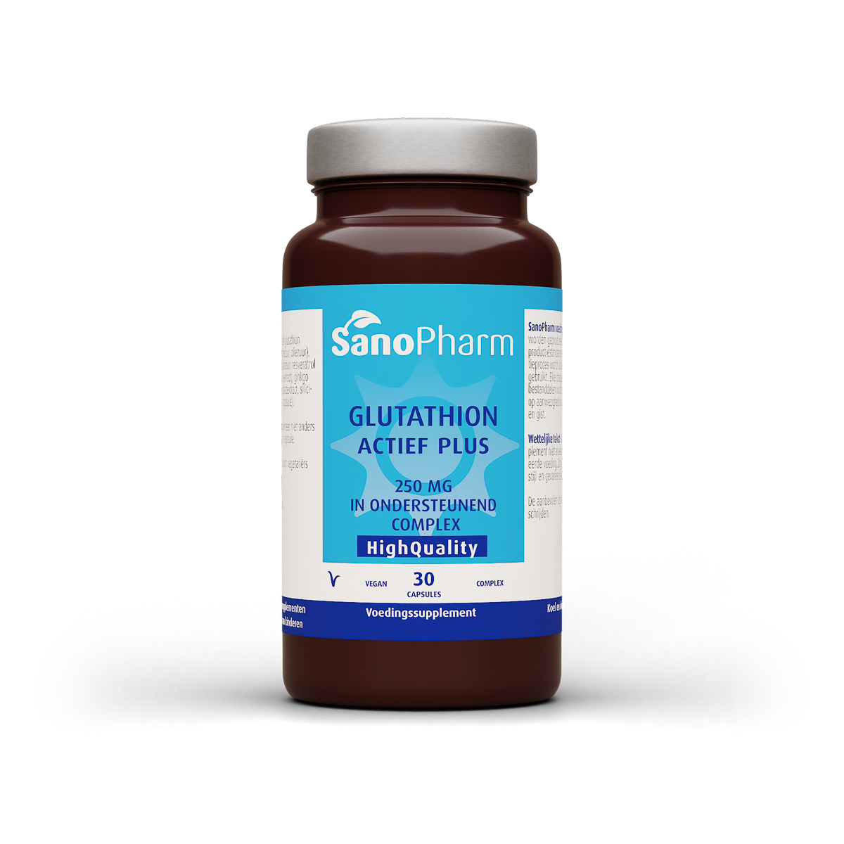 SanoPharm Glutathion actief plus high quality 30 Capsules