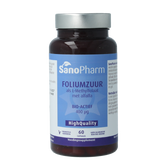 SanoPharm Foliumzuur met alfalfa high quiality 60.00 Capsules