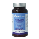 SanoPharm Foliumzuur met alfalfa high quiality 60 Capsules
