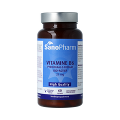 SanoPharm High Quality Vitamine B6 60.00 Capsules