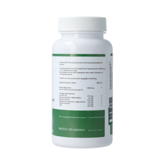 Livinggreens Vitamine B12 methylcobalamine 1000mcg 100.00 Tabletten