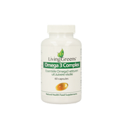 Livinggreens Omega 3 visolie complex 60 Capsules