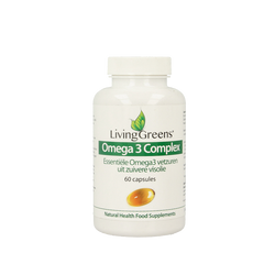 Livinggreens Omega 3 visolie complex 60 Capsules