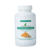 Livinggreens Curcuma & collageen complex 120 Tabletten