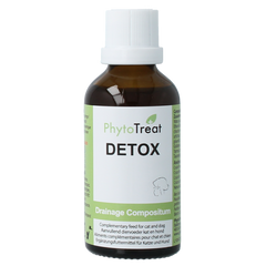 PhytoTreat Detox comfort hond/kat 50.00 Milliliter