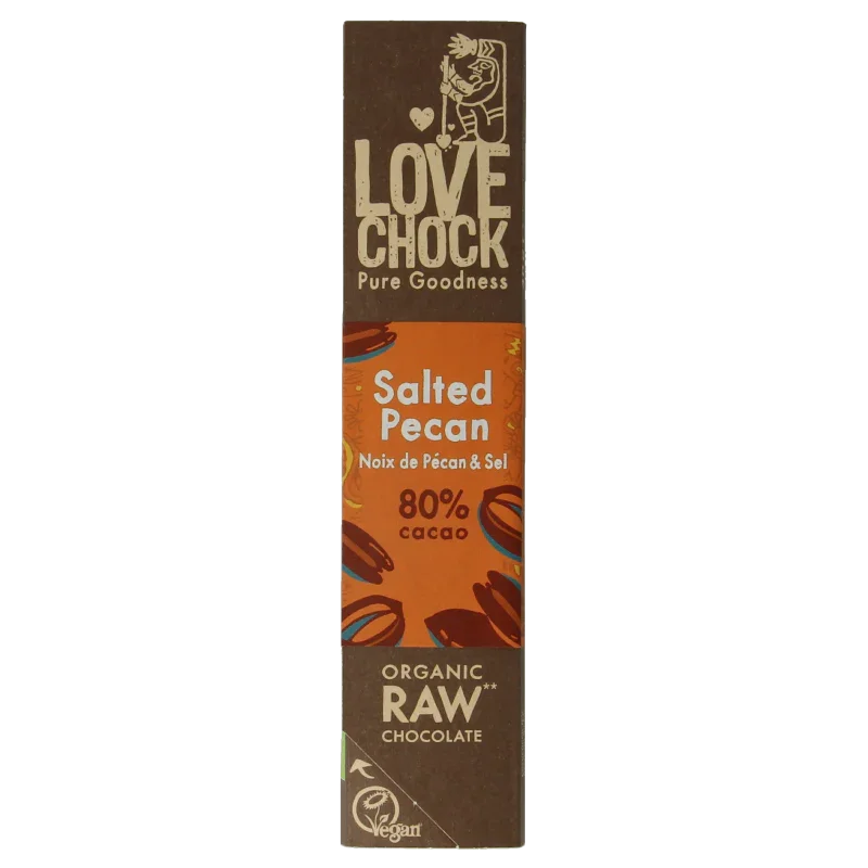 Lovechock Salted pecan bio 40 Gram