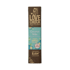 Lovechock M'lk coconut nibs bio 40.00 Gram