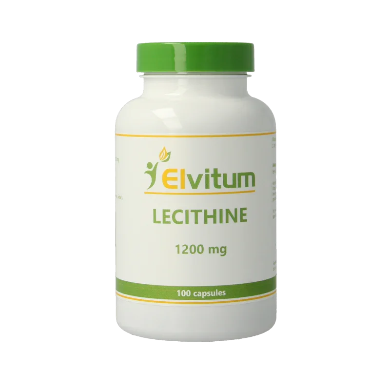 Elvitum Lecithine 1200 100 Capsules