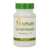 Elvitum Levertraan A D3 100.00 Capsules