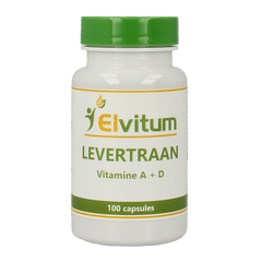 Elvitum Levertraan A D3 100.00 Capsules