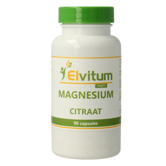 Elvitum Magnesium citraat 90.00 Vegetarische capsules