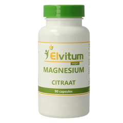 Elvitum Magnesium citraat 90.00 Vegetarische capsules