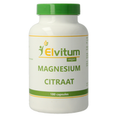 Elvitum Magnesium citraat 180.00 Vegetarische capsules