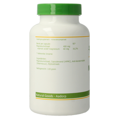 Elvitum Magnesium citraat 180.00 Vegetarische capsules