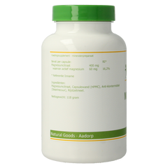 Elvitum Magnesium citraat 180 Vegetarische capsules
