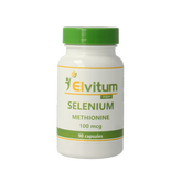 Elvitum Selenium methionine 100mcg 90.00 Vegetarische capsules
