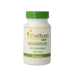 Elvitum Selenium methionine 100mcg 90.00 Vegetarische capsules