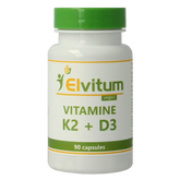 Elvitum Vitamine K2 & D3 90 Vegetarische capsules