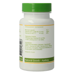 Elvitum Vitamine K2 & D3 90 Vegetarische capsules