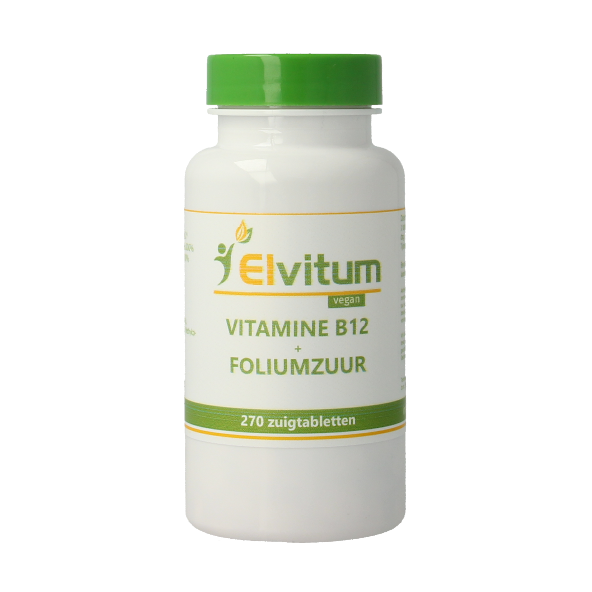Elvitum Vitamine B12 1000mcg + foliumzuur 270.00 Zuigtabletten