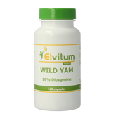 Elvitum Wild yam 100mg 16% diosgenine 120 Vegetarische capsules