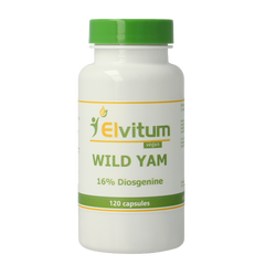 Elvitum Wild yam 100mg 16% diosgenine 120 Vegetarische capsules