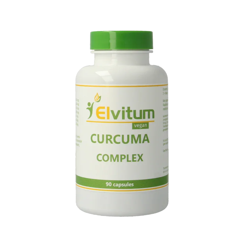 Elvitum Curcuma complex 90 Vegetarische capsules
