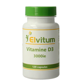 Elvitum Vitamine D3 3000IE/75mcg 120 Capsules