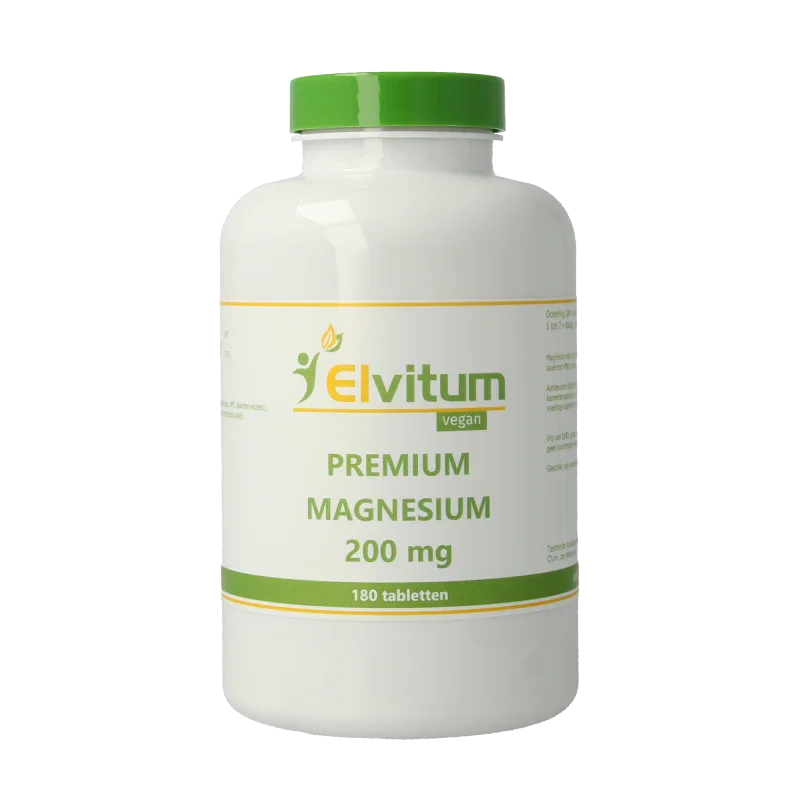 Elvitum Premium magnesium 200mg 180 Tabletten