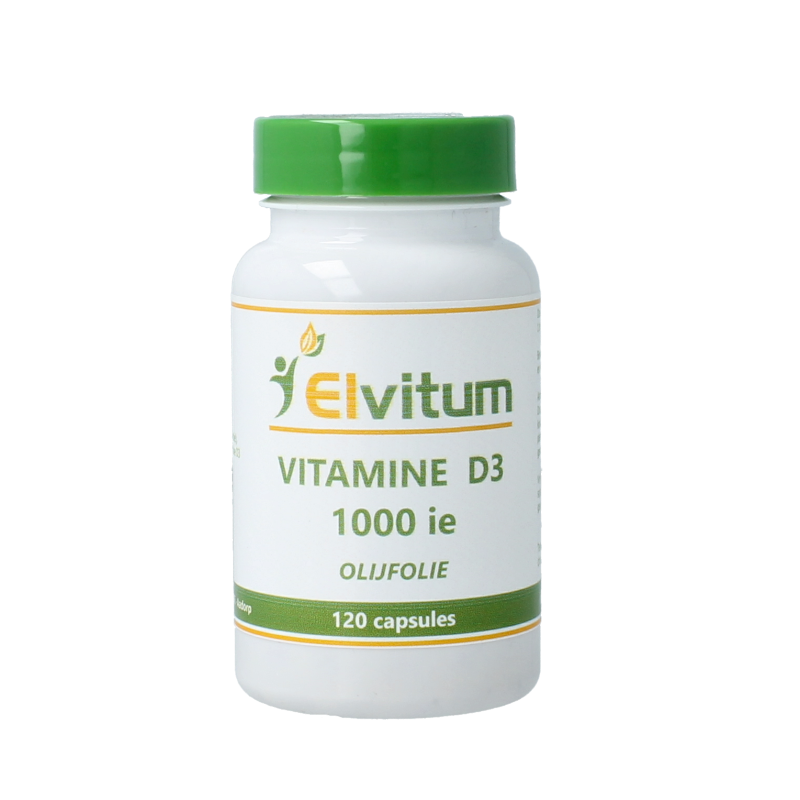 Elvitum Vitamine D3 1000IE/25mcg 120 Capsules