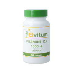 Elvitum Vitamine D3 1000IE/25mcg 120 Capsules