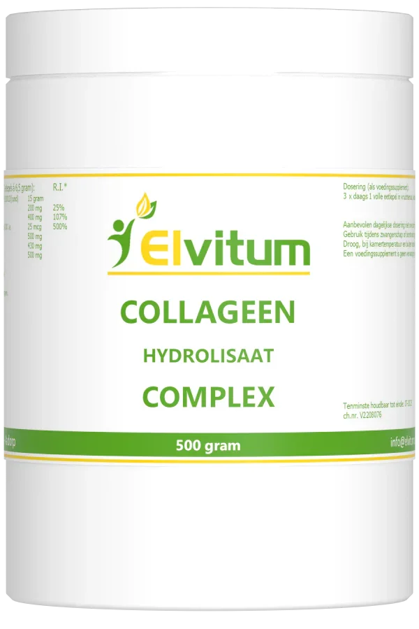 Elvitum Collageen complex 500 Gram