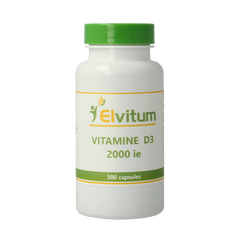 Elvitum Vitamine D3 2000IE 300 Capsules