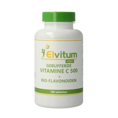 Elvitum Gebufferde vitamine C 500mg 180.00 Tabletten