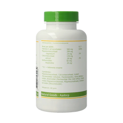 Elvitum Gebufferde vitamine C 500mg 180 Tabletten