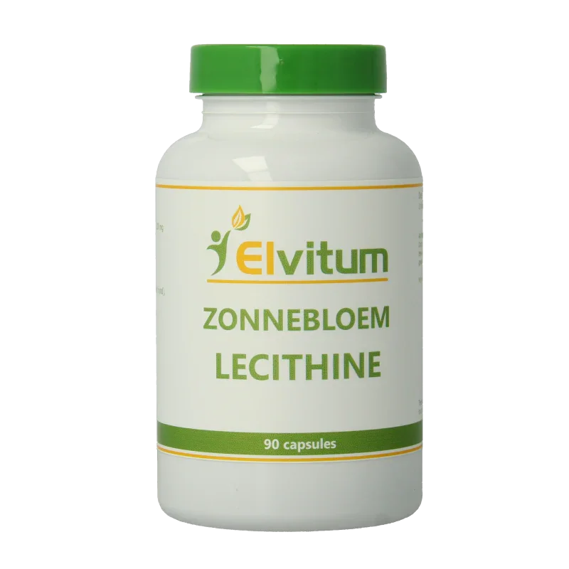 Elvitum Zonnebloem lecithine 90 Capsules