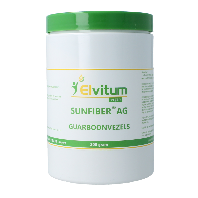 Elvitum Sunfiber AG guarboonvezels 200 Gram
