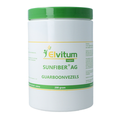 Elvitum Sunfiber AG guarboonvezels 200 Gram