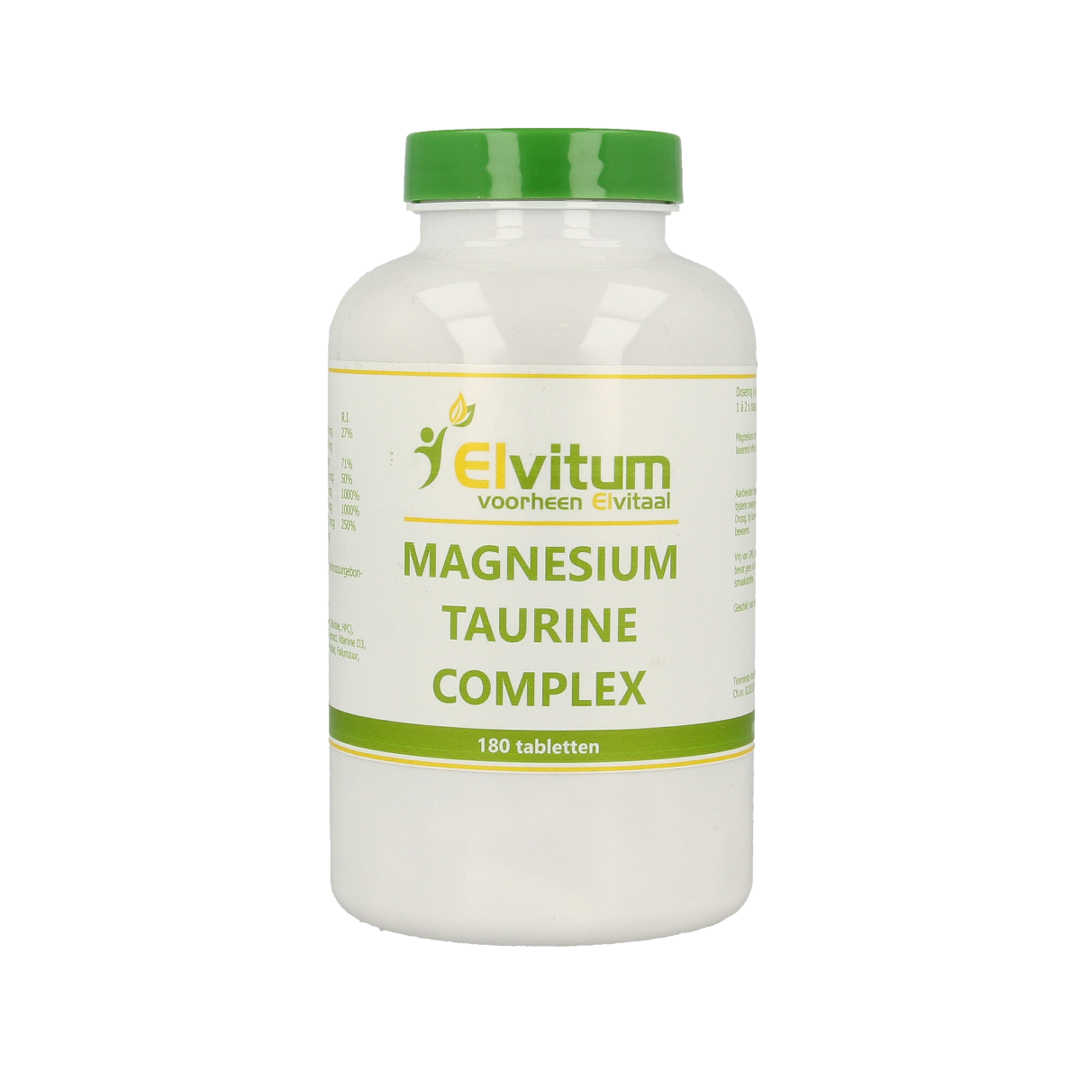 Elvitum Magnesium taurine 180.00 Tabletten