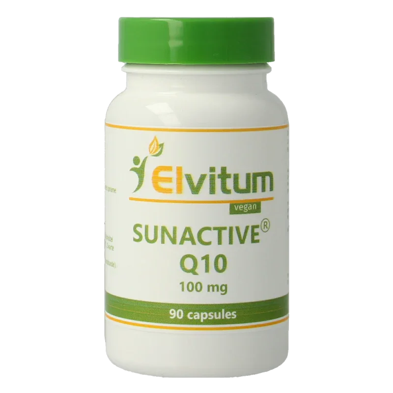 Elvitum Co-enzym Q10 sunactive 100mg 90 Vegetarische capsules