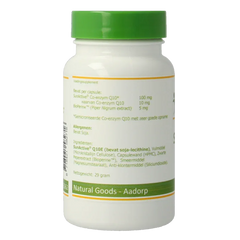 Elvitum Co-enzym Q10 sunactive 100mg 90 Vegetarische capsules