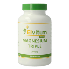 Elvitum Magnesium triple 200mg 60 Tabletten
