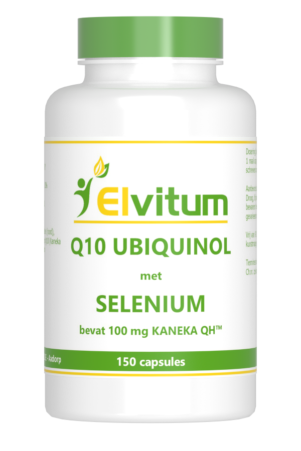 Elvitum Co-Q10 ubiquinol met selenium 150 Capsules