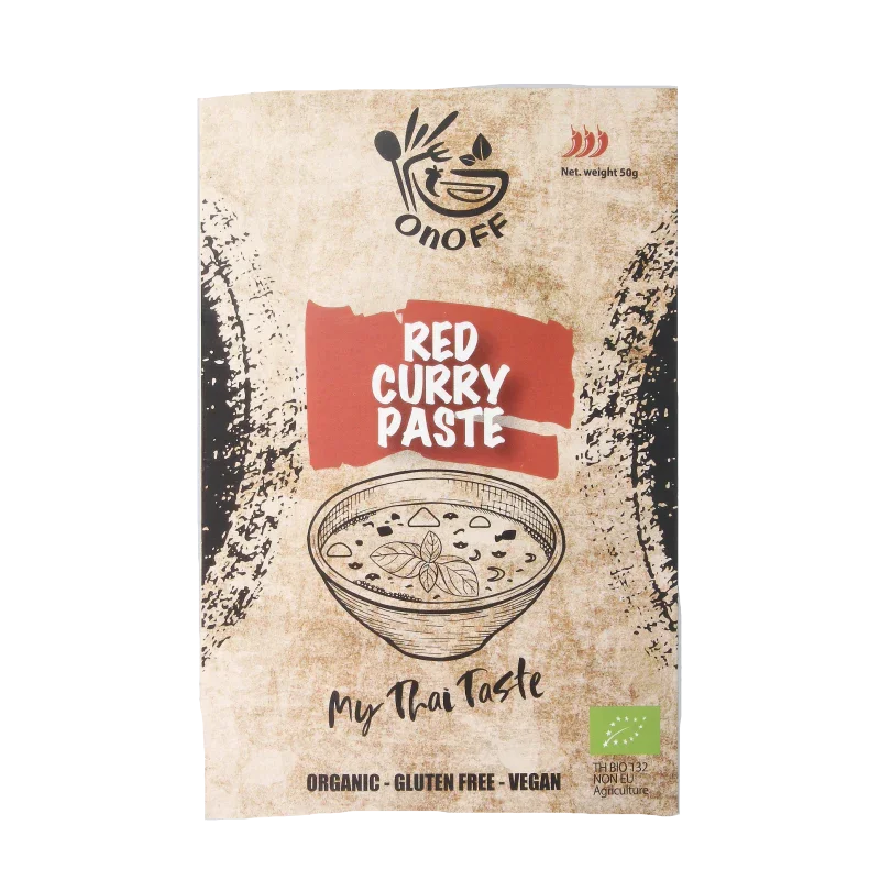 Onoff Thaise rode currypasta bio 50 Gram