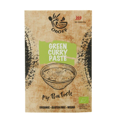 Onoff Thaise groene currypasta bio 50 Gram