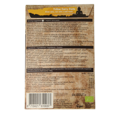 Onoff Thaise gele currypasta bio 50.00 Gram