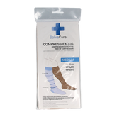 Solvacare Compressiekous beige M 23 - 26 cm 1 Paar